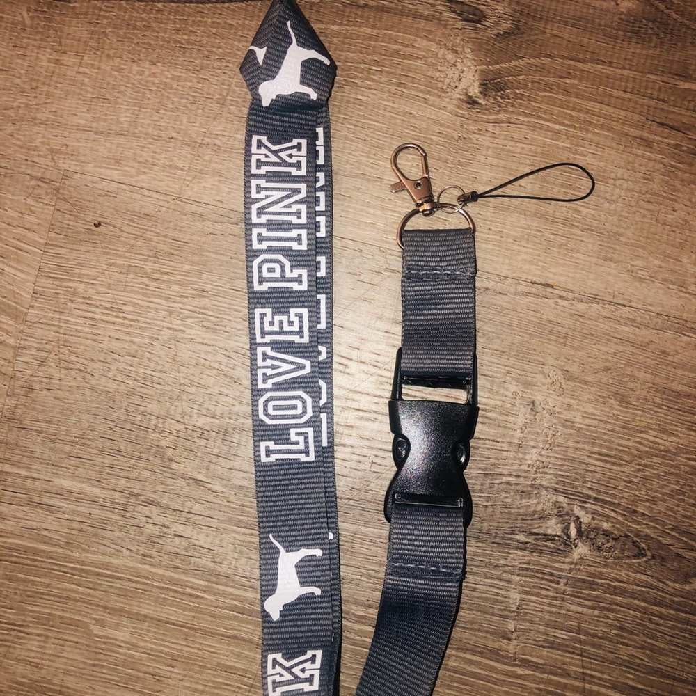 PINK Victoria secret lanyard